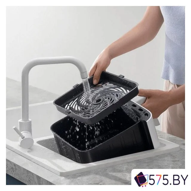 Аэрогриль (аэрофритюрница) Xiaomi Smart Air Fryer 6.5L MAF10 (евровилка, белый) в магазине 575.by