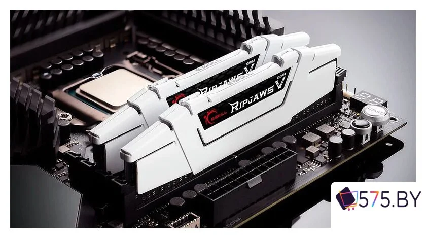 Оперативная память G.Skill Ripjaws V 2x16 ГБ DDR4 3600 МГц F4-3600C18D-32GVW в магазине 575.by