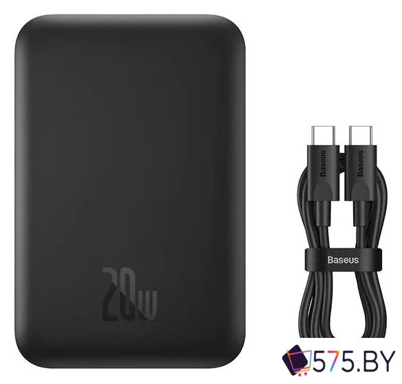 Внешний аккумулятор Baseus Magnetic Wireless PPCX020003 6000mAh (голубой) в магазине 575.by