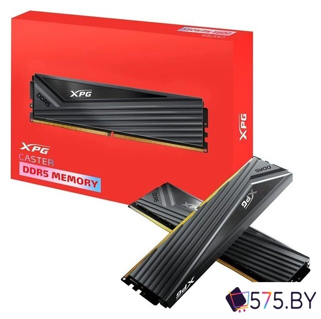 Оперативная память ADATA XPG Caster 2x16ГБ DDR5 6400 МГц AX5U6400C3216G-DCCAGY в магазине 575.by