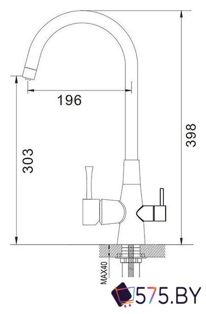 Смеситель Shevanik S428T в магазине 575.by