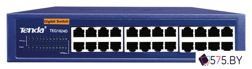 Неуправляемый коммутатор Tenda TEG1024D в магазине 575.by
