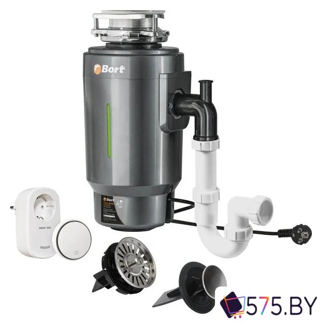 Измельчитель пищевых отходов Bort Titan 8000 Control в магазине 575.by