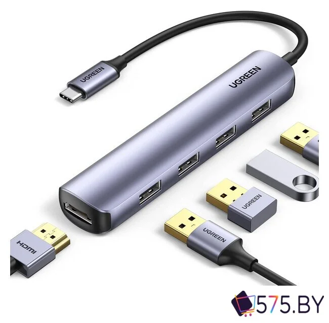 USB-хаб Ugreen CM417 20197 в магазине 575.by
