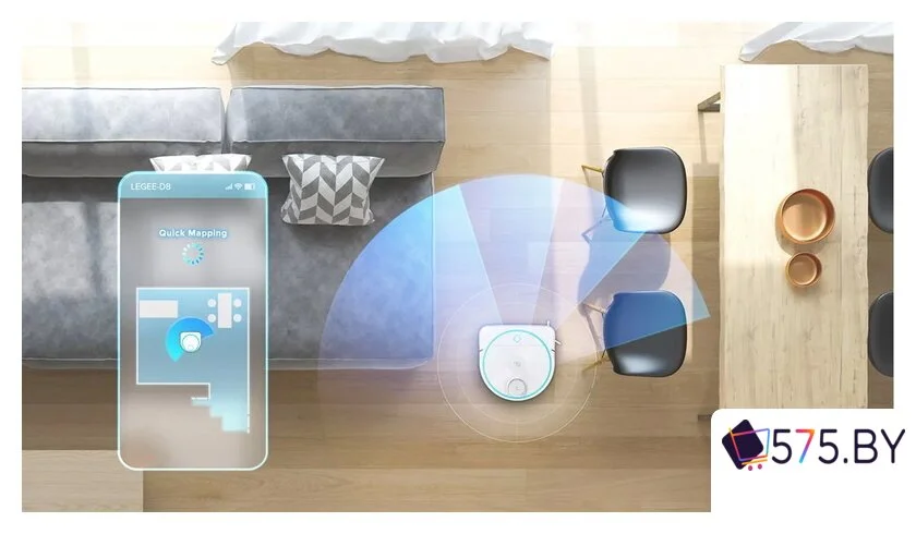 Робот-пылесос Hobot Legee-D8 в магазине 575.by