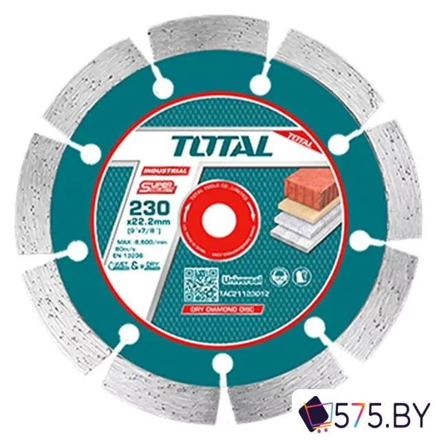 Отрезной диск алмазный  Total TAC21123012 в магазине 575.by