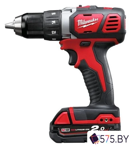 Дрель-шуруповерт Milwaukee M18 BDD-202C 4933443555 (с 2-мя АКБ, кейс) в магазине 575.by