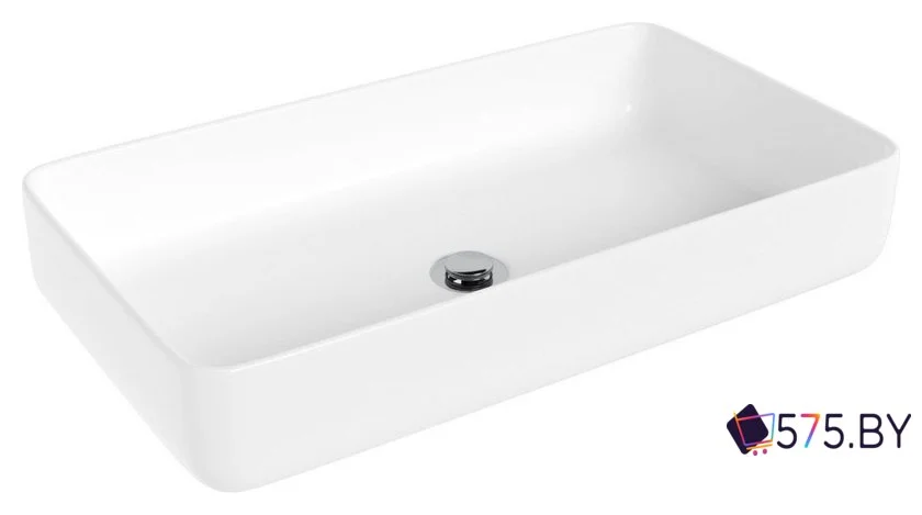 Умывальник Lauter 21487-60 + Reef 21CK8678C с донным клапаном 21190CH (хром) в магазине 575.by