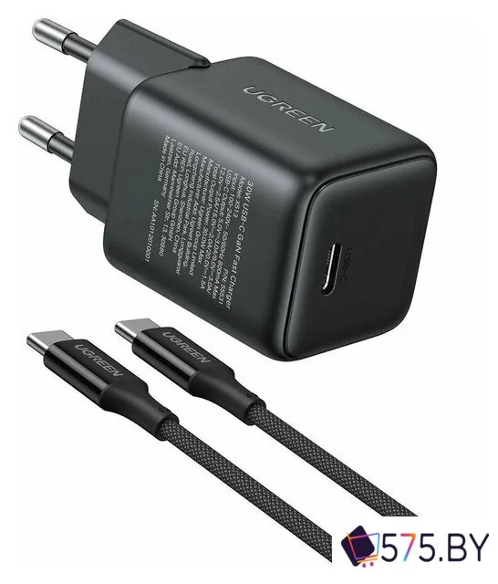 Сетевое зарядное Ugreen X513 65012 USB Type-C в магазине 575.by