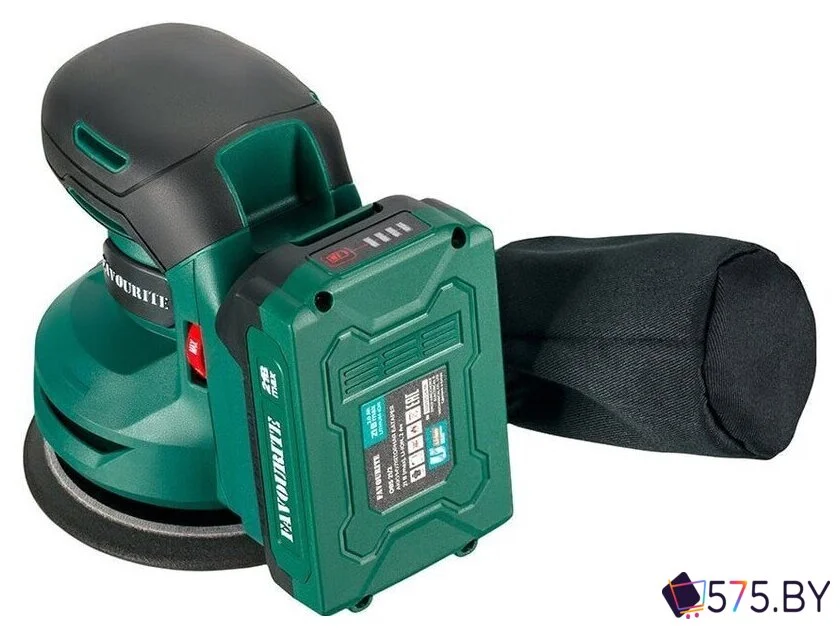 Эксцентриковая шлифмашина Favourite OBS 21 OS125 Set 153212521 (с 1-им АКБ) в магазине 575.by