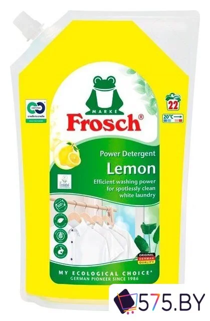 Гель для стирки Frosch Лимон 1.5 л в магазине 575.by
