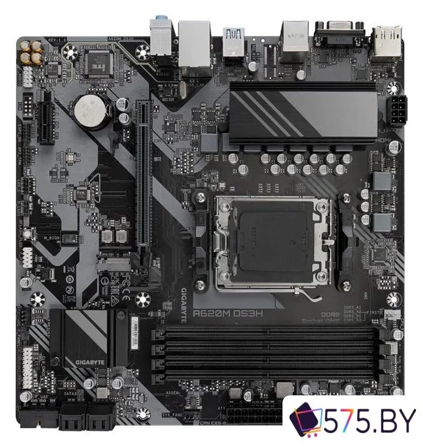 Материнская плата Gigabyte A620M DS3H (rev. 1.1) в магазине 575.by