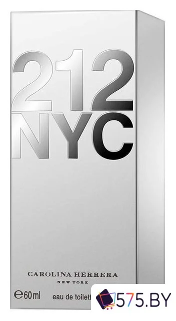 Туалетная вода Carolina Herrera 212 EdT (60 мл) в магазине 575.by