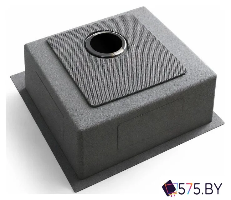 Кухонная мойка Blantek LS-5050STB Stone texture black в магазине 575.by