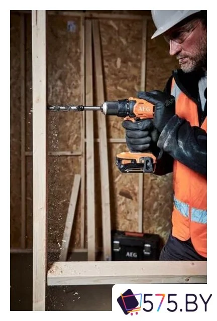 Дрель-шуруповерт AEG Powertools BS 18G4-202C 4935478630 (с 2-мя АКБ, кейс) в магазине 575.by