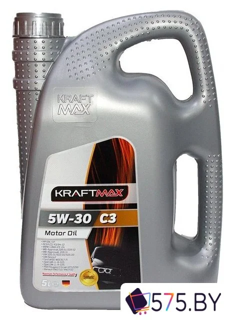 Моторное масло KraftMax 5W-30 C3 DPF KM607/5 5л в магазине 575.by