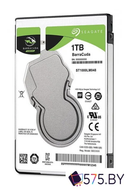 Жесткий диск Seagate Barracuda 1TB [ST1000LM048] в магазине 575.by