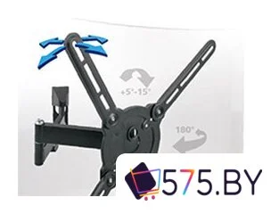 Кронштейн для телевизора Kromax ATLANTIS-15 (серый) в магазине 575.by