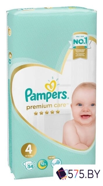 Подгузники Pampers Premium Care 4 (54 шт) в магазине 575.by
