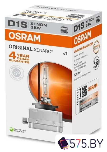 Ксеноновая лампа Osram D1S 66140 1шт в магазине 575.by