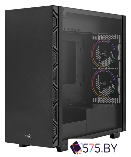Корпус AeroCool Flo Saturn FRGB-G-BK-v1 в магазине 575.by