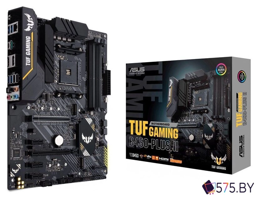 Материнская плата ASUS TUF Gaming B450-PLUS II в магазине 575.by