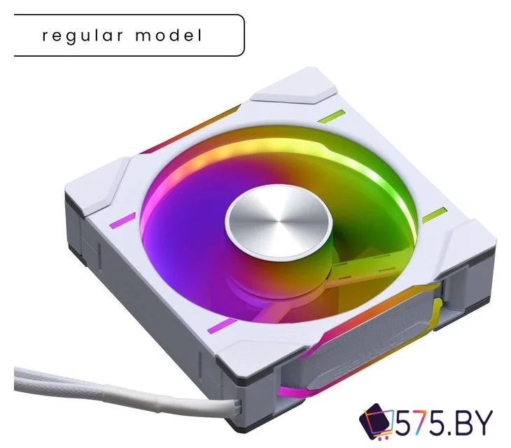 Вентилятор для корпуса Phanteks D30-120 D-RGB Regular White PH-F120D30_DRGB_PWM_WT01 в магазине 575.by