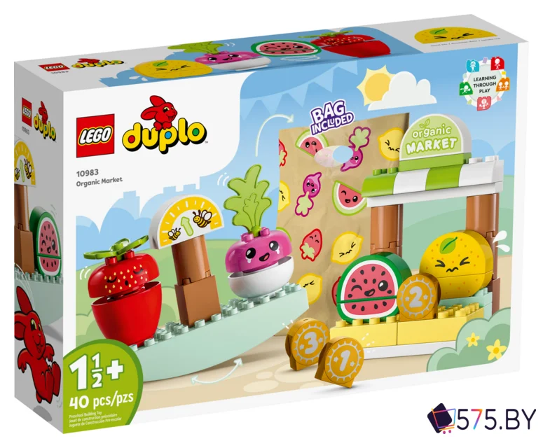Конструктор LEGO Duplo 10983 Органический рынок в магазине 575.by