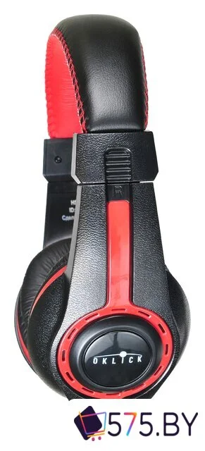 Наушники Оклик HS-L200 (черный/красный) в магазине 575.by