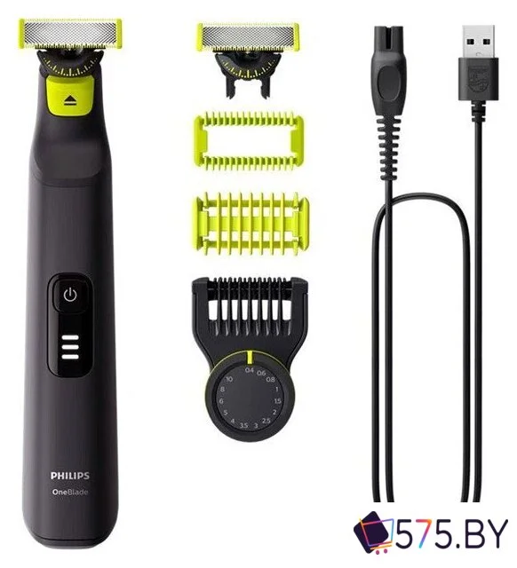Триммер для бороды и усов Philips OneBlade Pro 360 Face + Body QP6542/15 в магазине 575.by