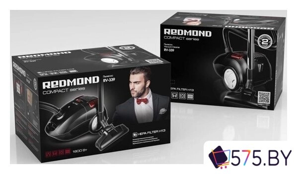 Пылесос Redmond (Редмонд) RV-339 в магазине 575.by