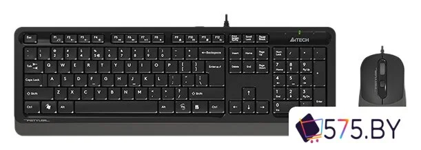 Офисный набор A4Tech Fstyler F1010 (черный/серый) в магазине 575.by