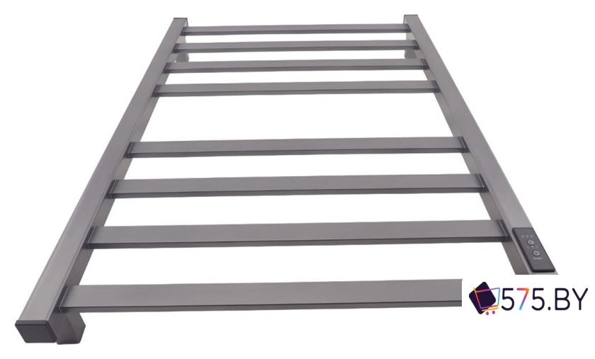 Полотенцесушитель Маргроид Ferrum Вид 81/10 Профильный СНШ 80x40 Графит, скрытого монтажа, таймер справа в магазине 575.by