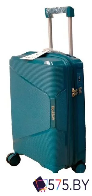 Чемодан-спиннер DoubleW 088 (S, синий) в магазине 575.by