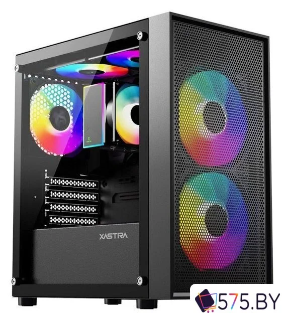 Корпус XASTRA A305M 3FRGB (черный) в магазине 575.by