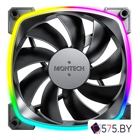 Вентилятор для корпуса Montech AX120 PWM (черный) в магазине 575.by