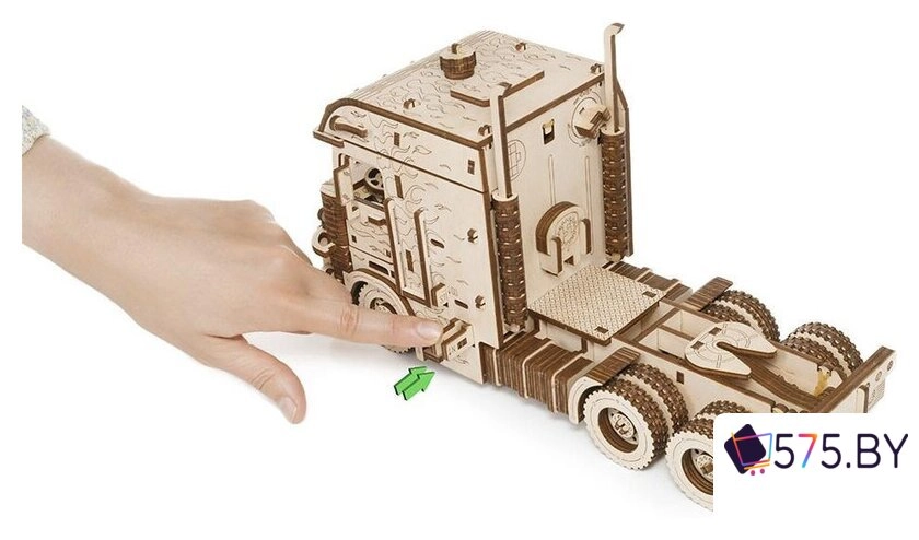 Сборная модель Eco-Wood-Art Тягач Король дорог в магазине 575.by