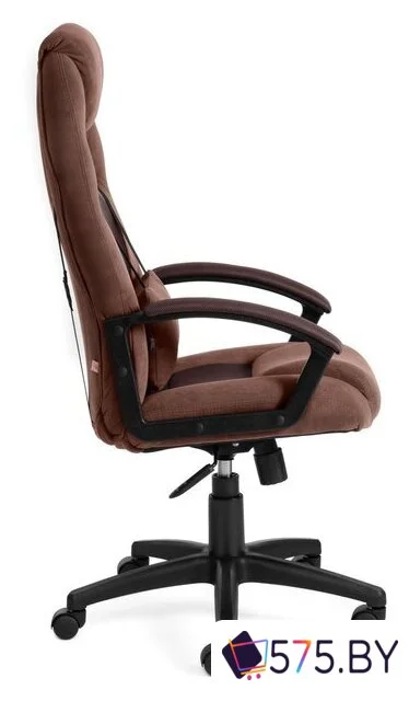 Игровое (геймерское) кресло TetChair Driver (флок/ткань, коричневый) в магазине 575.by