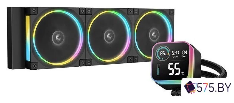 Система жидкостного охлаждения для процессора DeepCool LQ360 Ultra ARGB R-LQ360-BKASMC-G-1 в магазине 575.by