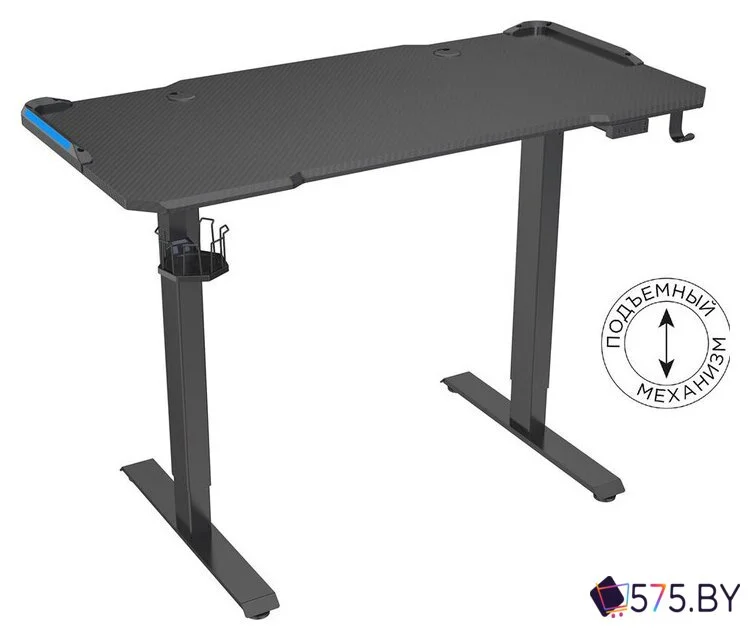 Геймерский стол CACTUS CS-ED-GBK (черный) в магазине 575.by
