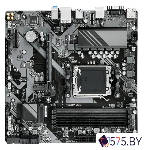 Материнская плата Gigabyte A620M DS3H (rev. 1.0) в магазине 575.by