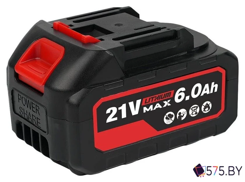 Аккумулятор для инструмента Edon UAB-21/6.0 (21В/6 Ач) в магазине 575.by