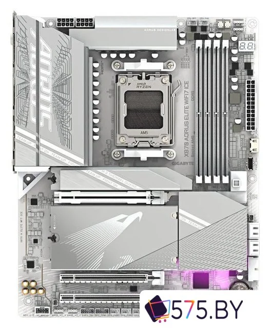Материнская плата Gigabyte X870 Aorus Elite WiFi7 Ice в магазине 575.by