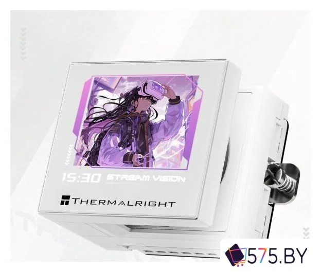 Система жидкостного охлаждения для процессора Thermalright Stream Vision 360 (белый) в магазине 575.by