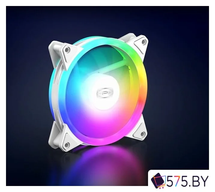 Вентилятор для корпуса PCCooler F3 T120 ARGB (белый) в магазине 575.by