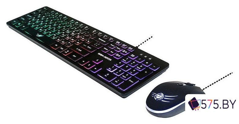 Игровой набор Dialog KMGK-1707U (черный) в магазине 575.by