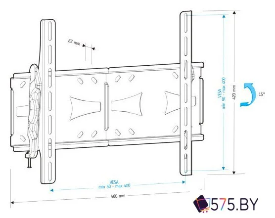 Кронштейн для телевизора Holder LCDS-5071 в магазине 575.by