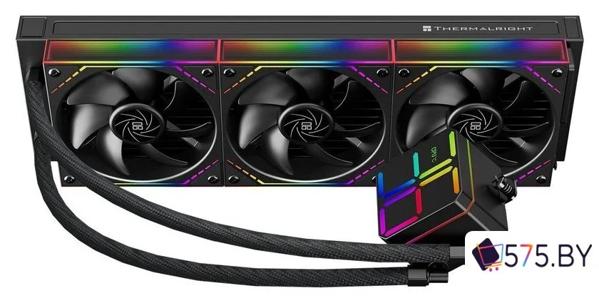 Система жидкостного охлаждения для процессора Thermalright Magic Qube 360 ARGB (черный) в магазине 575.by