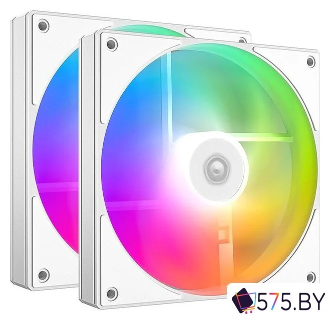 Комплект вентиляторов для корпуса ID-Cooling AS-140-ARGB-W Duet в магазине 575.by