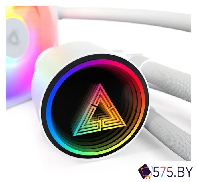 Система жидкостного охлаждения для процессора Montech LightFlow ARGB 240 (белый) в магазине 575.by